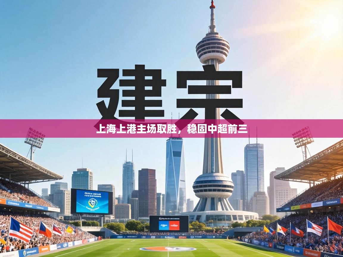 上海上港主场取胜，稳固中超前三
