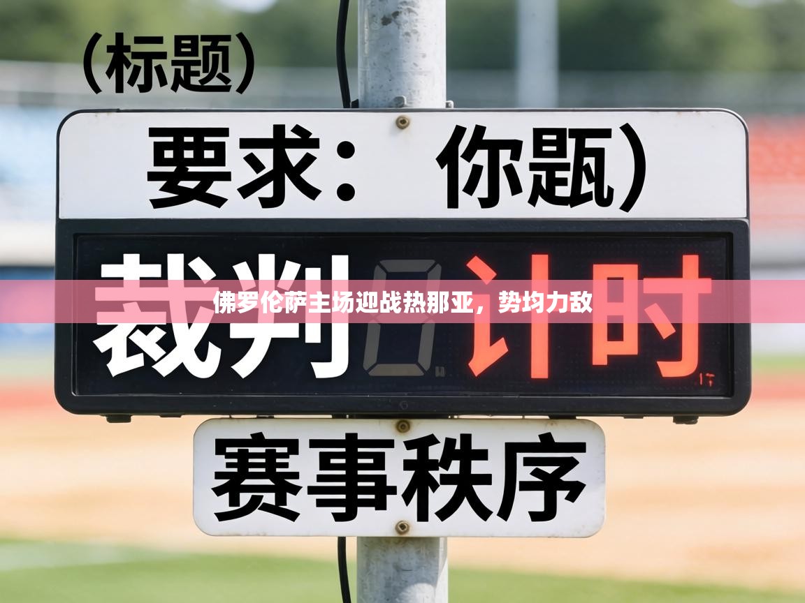 佛罗伦萨主场迎战热那亚，势均力敌